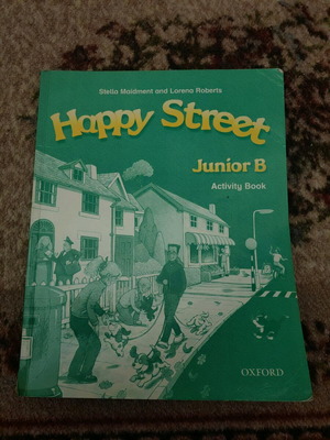 Happy Street Junior B Activity Book used, with notes