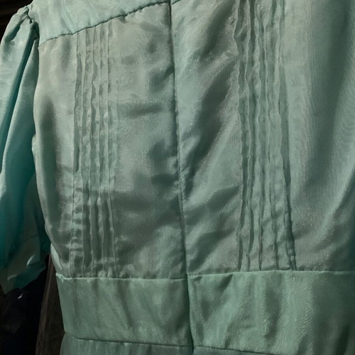 Maxi muslin dress like new, turquoise, size M