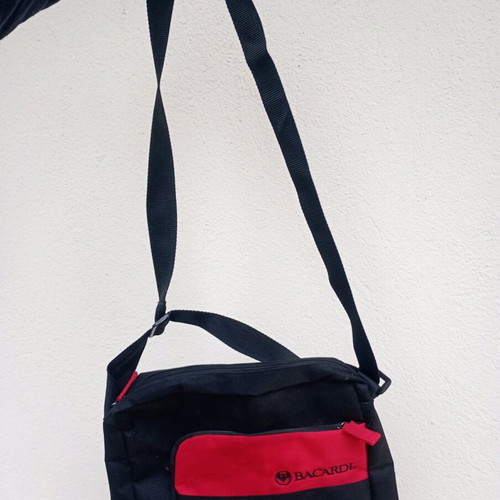 Collectible Bacardi crossbody bag used