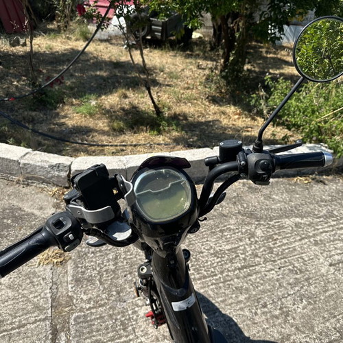 Electric scooter EMW 1000w used with top case