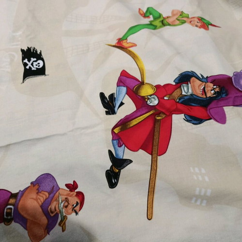 Disney children's curtain used, 1.30×2.90 m, 1 panel with tape