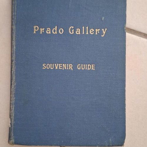 Prado Gallery Souvenir Guide 1952 hardcover like new