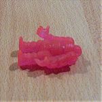  Εξωγήινος Muscle Ciclope διάφανη ροζ λαστιχένια φιγούρα