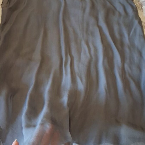 Polo Ralph Lauren tunic blouse with mulberry silk like new, gray