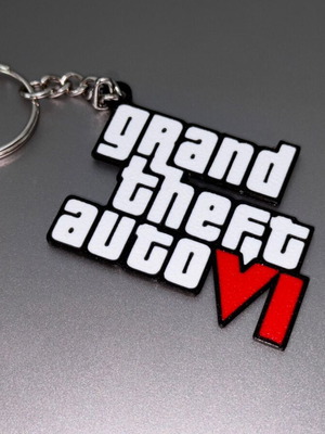 GTA VI keychain like new for Grand Theft Auto 6 fans