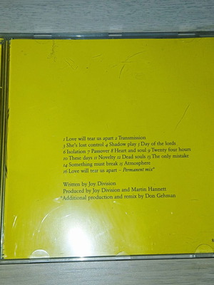 Joy Division Permanent CD used 1995, rock