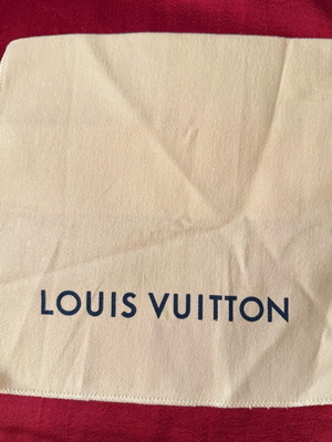 Louis Vuitton dust bag and letter case new, size 22x13cm