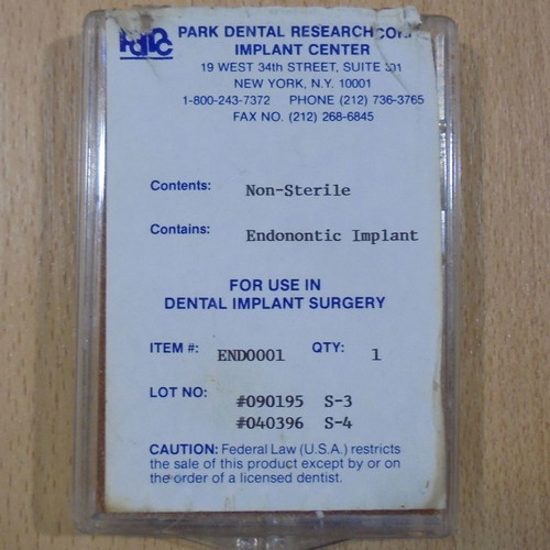 Park Dental old dental parts set new