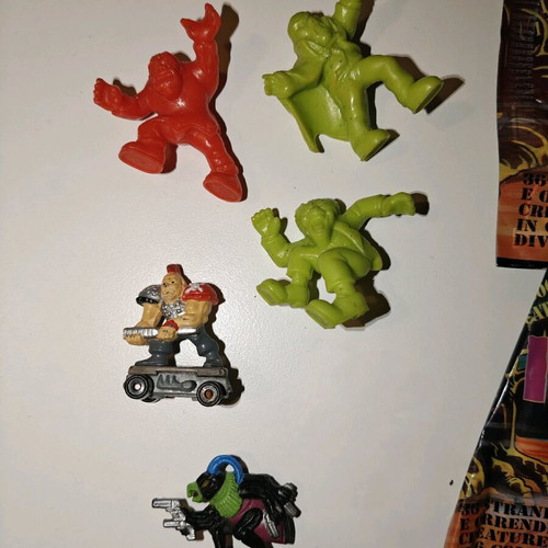 Mini Boglings lot used with unopened packs Skateboard Mania Monsters