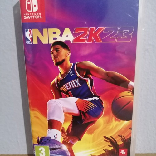 NBA 2k23 Nintendo Switch game cover used, promo display only