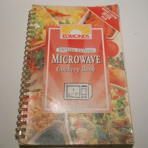 Edmonds Microwave Cookery Book revised edition like new