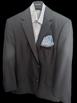 Hugo Boss jacket like new, fine wool mohair blend, size L