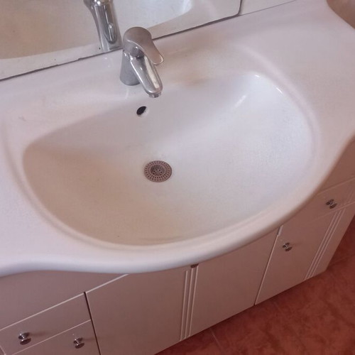 Bathroom furniture MDF with porcelain sink like new