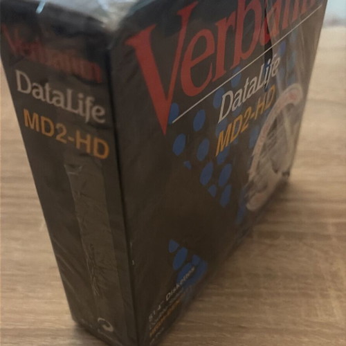 Verbatim DataLife MD2-HD 5.25" floppy disk box factory sealed, 10 pcs