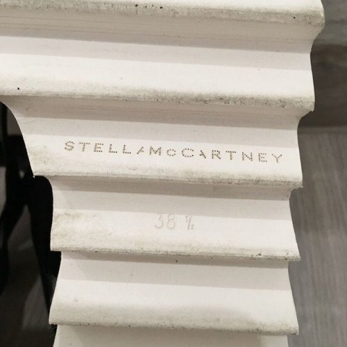 Stella McCartney Elyse Sandals like new, size 39.5, black and white platform