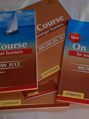 On Course for Younger Learners Michigan ECCE Teacher's Set, 4 Books & CD