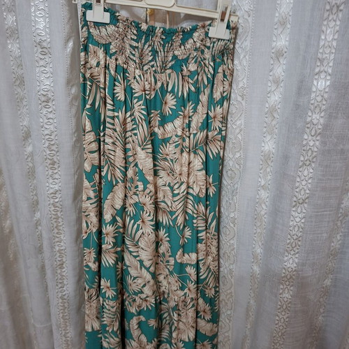 Defox Summer Set cotton crop top and maxi skirt like new