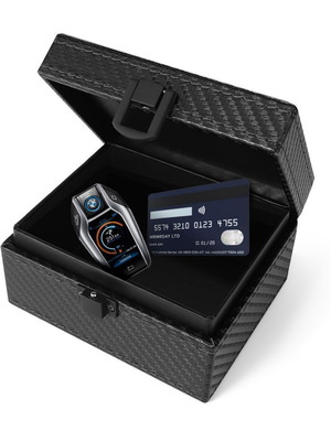 TECH-PROTECT Faraday Box V3 Keyless RFID Signal Blocker Carbon Case Black new
