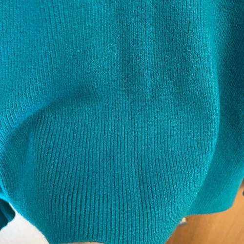 Sandra Jackson knitted turtleneck petrol like new