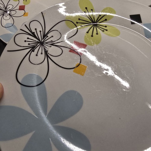 Dinner plates, set of 5