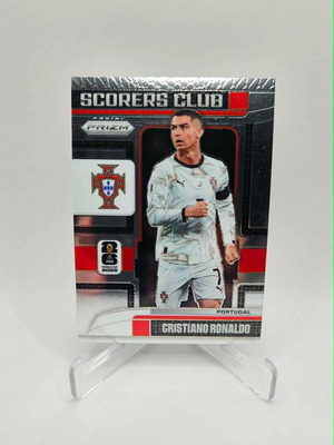 Panini Prizm Road to World Cup Cristiano Ronaldo Scorers Club sticker