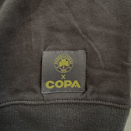 Panathinaikos FC x COPA Football Crewneck Sweatshirt new, size L black/gold