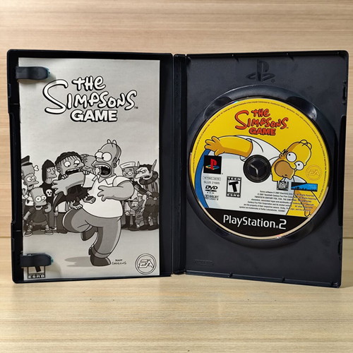 The Simpsons Game PS2 used, complete American NTSC