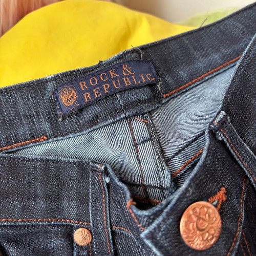 Rock and Republic jeans used, dark blue, US size 31