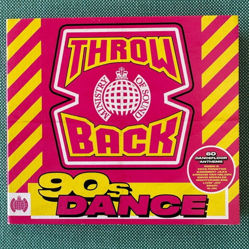 Throwback 90’s Dance Ministry Of Sound 3 CD like new