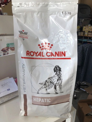 Royal Canin Hepatic τροφή για σκύλους 1,5 κιλό