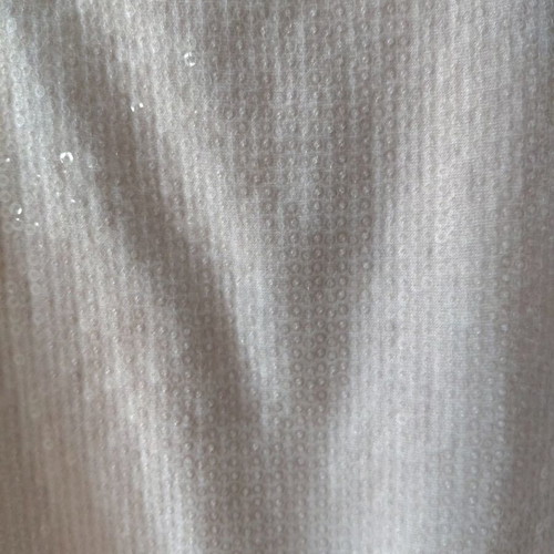 Marasil girls' dress like new, white with sequins and tulle details, size 8