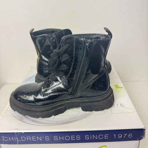 Primigi boots used, black and neon pink, size 29