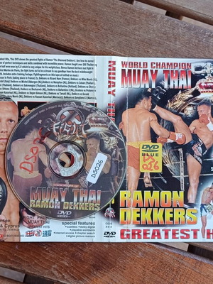 World Champion Muay Thai Ramon Dekkers Greatest Hits DVD