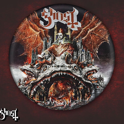 Ghost Studio Album Pins Set of 6 new