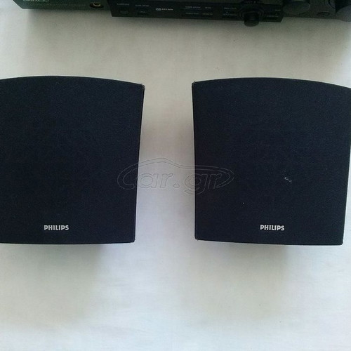 Home Cinema 5.1 Philips FR735/00 used with 5 wired speakers and remote control