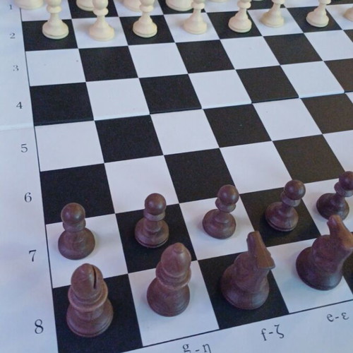 Kaissa chessboard like new, durable plastic board 51x51
