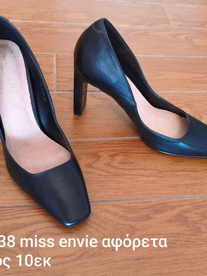 Envie Shoes women's pumps new, size 38, black, 10 cm heel