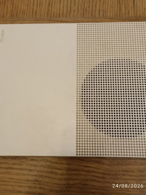 Xbox One S console with two controllers