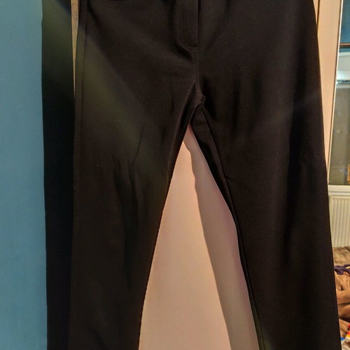 Black elastic pants medium used