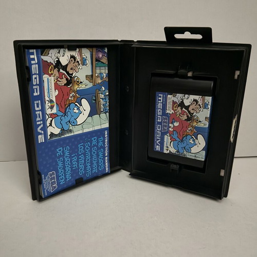 The Smurfs Sega Mega Drive game PAL CIB