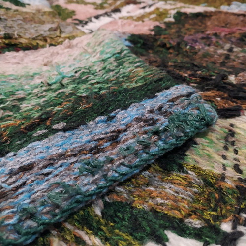 large handmade wall tapestry