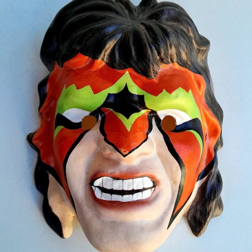 Ultimate Warrior carnival mask new, 80's decade