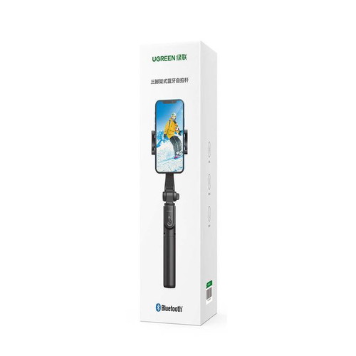 Ugreen 50758 Bluetooth Selfie Stick with Tripod new