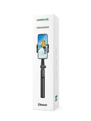 Ugreen 50758 Bluetooth Selfie Stick with Tripod new