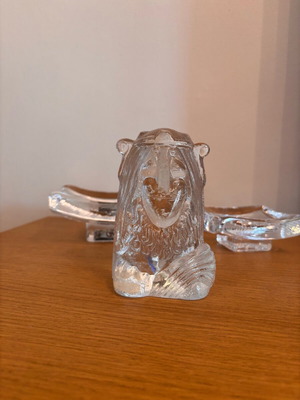 Lindshammar crystal troll sculpture like new