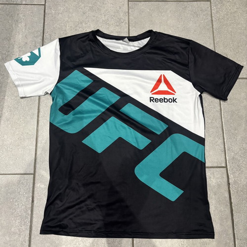 UFC Connor McGregor black slim fit T-shirt, Reebok