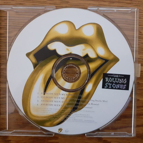 Rolling Stones Anybody Seen My Baby CD single like new, rock