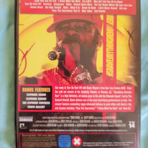 Busta Rhymes DVD live 2004 used with subtitles