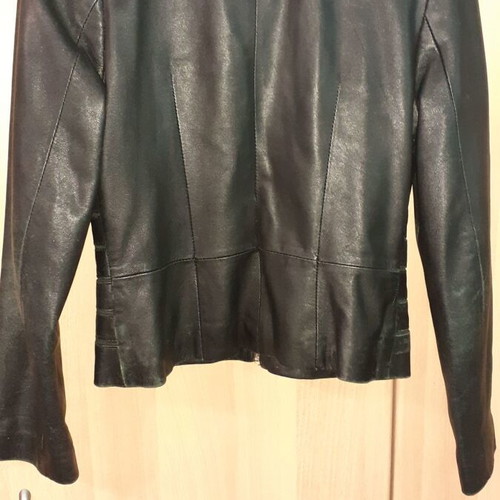 Dino Micheli leather jacket size 38 Small like new, black