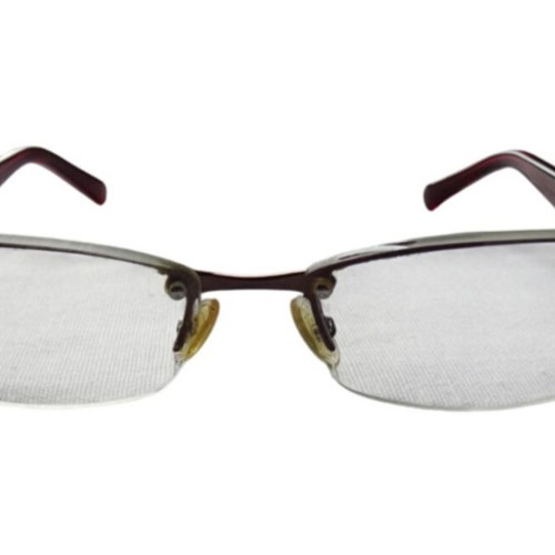 Gucci frames eyeglasses like new, violet plastic and metal